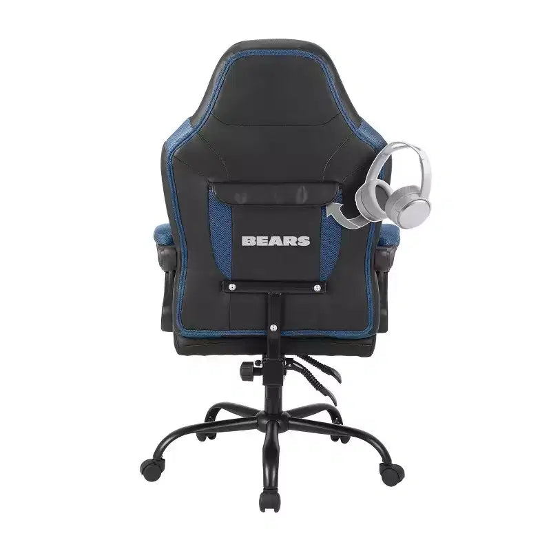 Sedia da ufficio oversize regolabile con base girevole