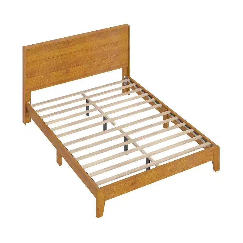 Letto matrimoniale con testiera - Grigio