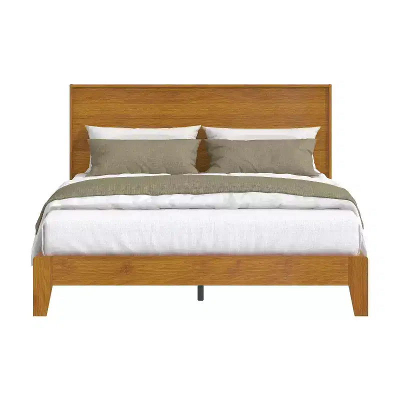 Letto matrimoniale con testiera - Grigio