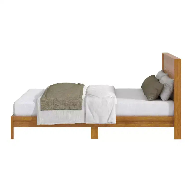 Letto matrimoniale con testiera - Grigio