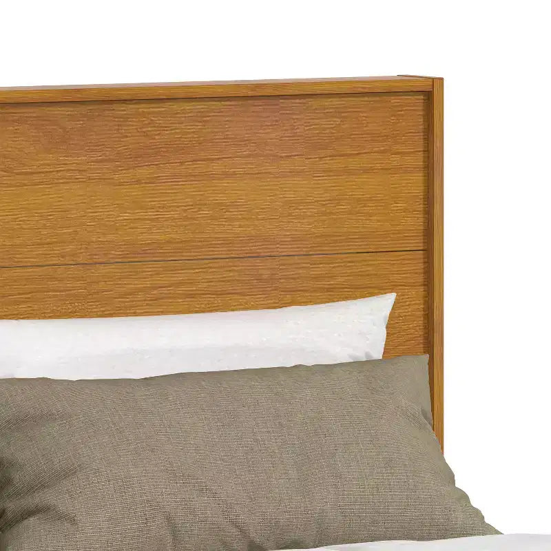 Letto matrimoniale con testiera - Grigio