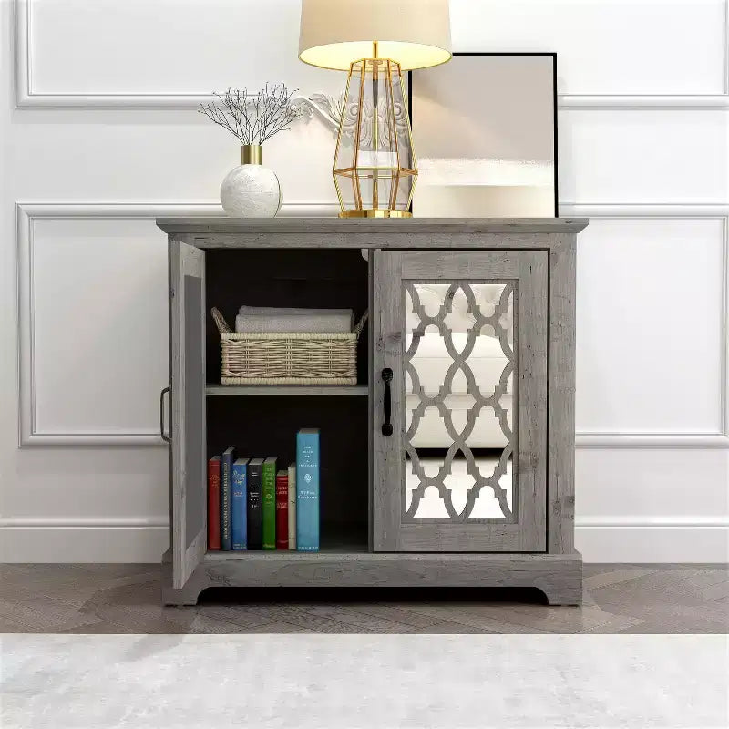 Credenza a 2 ante – Grigio Messicano
