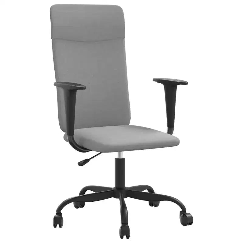 Sedia da ufficio regolabile in altezza con seduta in tessuto