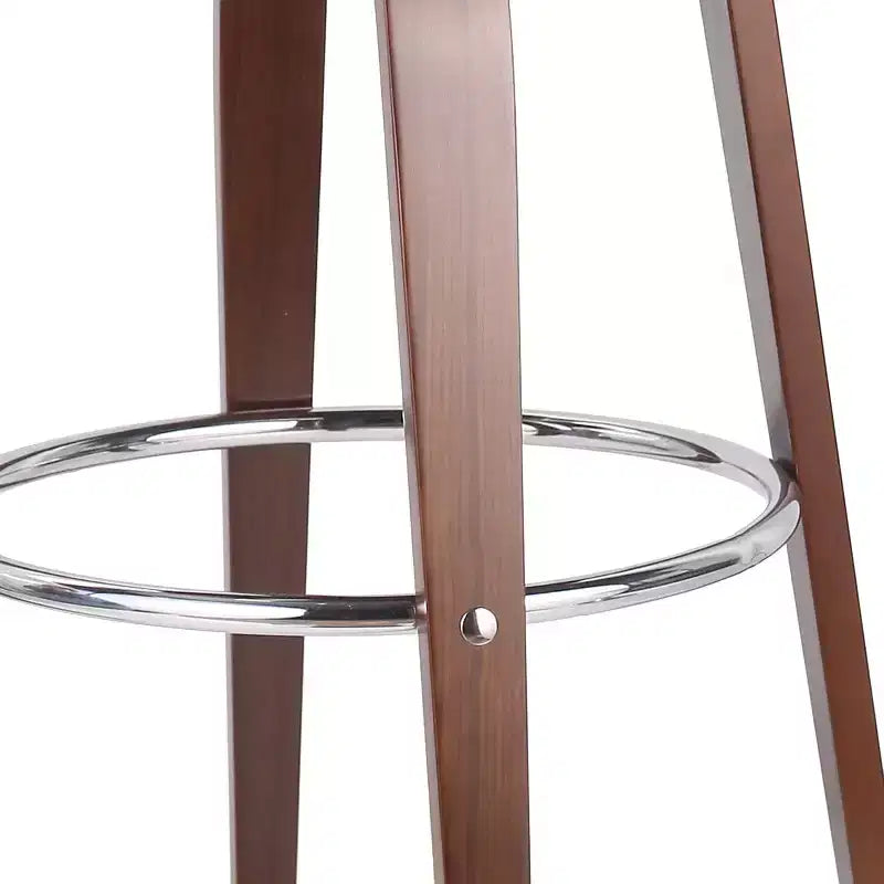 Sgabello da bar girevole in similpelle stile Mid-Century Modern