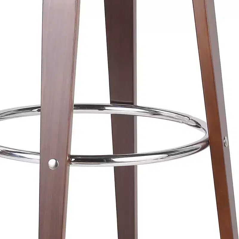 Sgabello da bar girevole in similpelle stile Mid-Century Modern