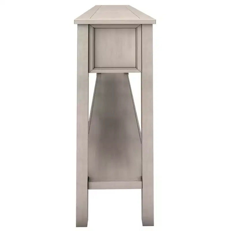 Consolle da ingresso con cassetti e ripiano inferiore